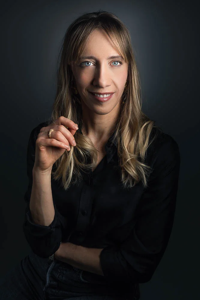 Photo portrait élégant – portrait en studio