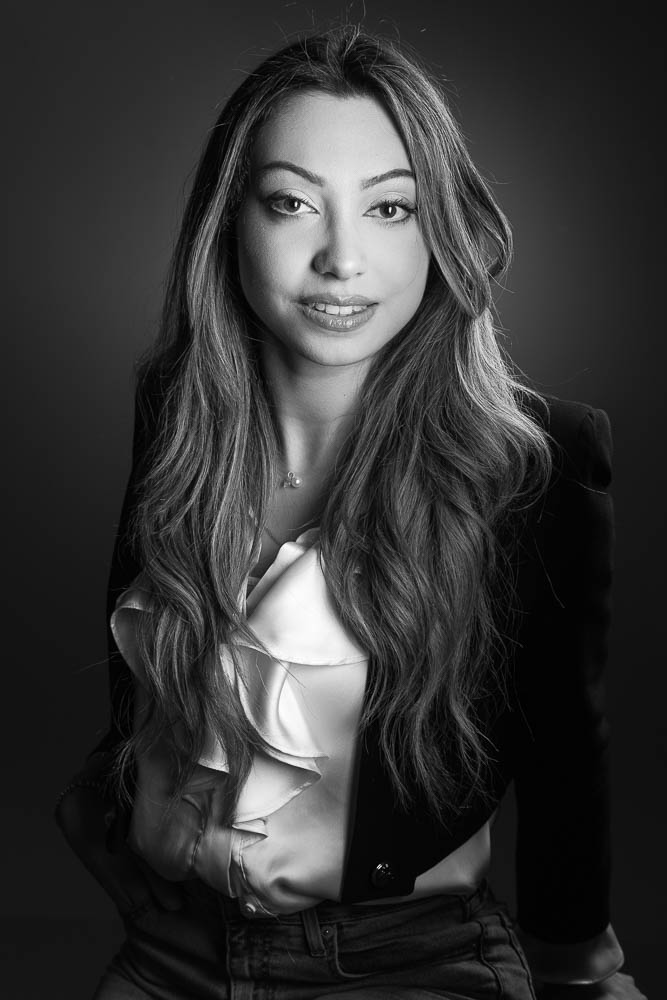 Photographe portrait noir et blanc à Paris – portrait