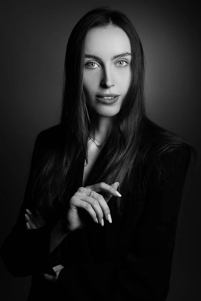 Portrait en entreprise – portrait noir et blanc