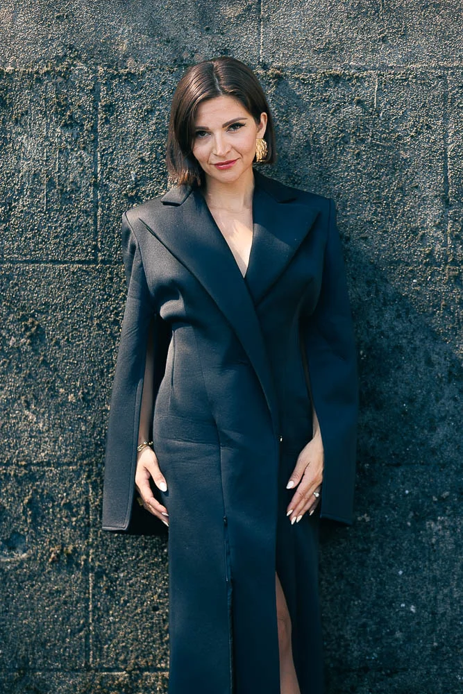 Photo corporate femme – portrait en blazer