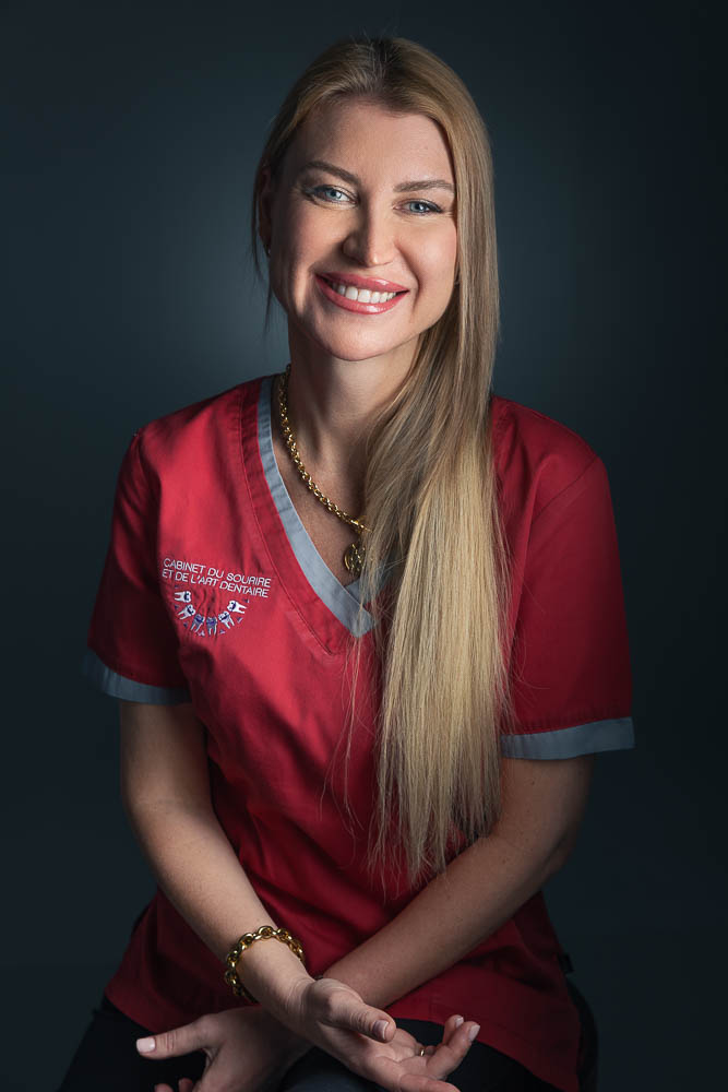 Photo corporate femme – portrait en studio