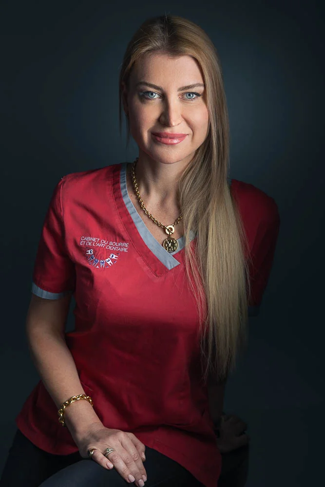 Photographe pour ostéopathe – portrait en studio