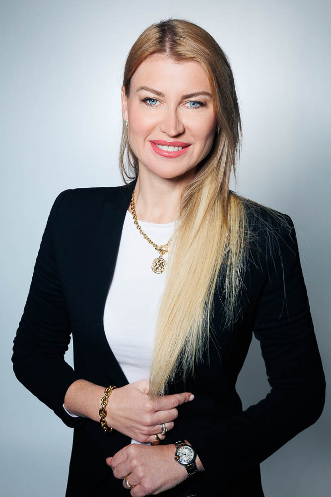 Photos Doctolib PRO – portrait en blazer