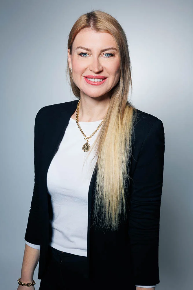 Photos Doctolib PRO – portrait en blazer